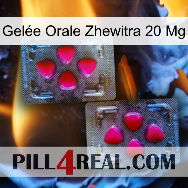 Gelée Orale Zhewitra 20 Mg 15